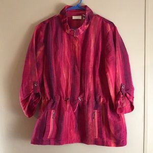 Chico’s Size 3 Lightweight Windbreaker